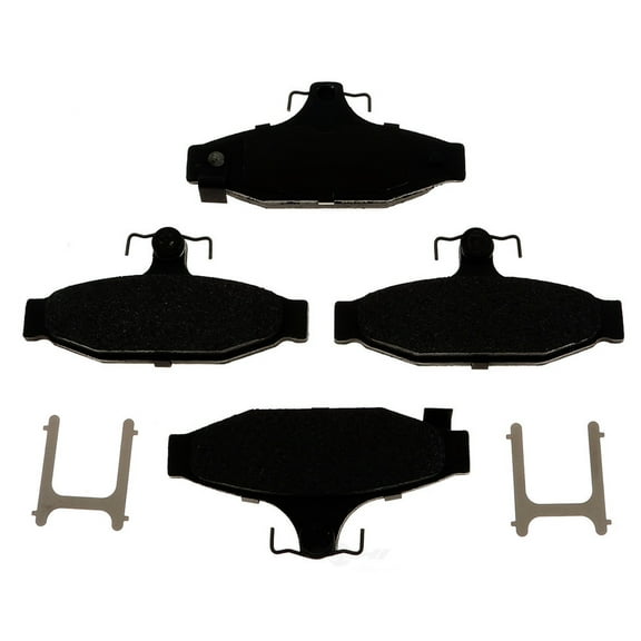 Raybestos MGD413MH R-Line Metallic Brake Pad Set, Rear, Fit for Chevrolet Models