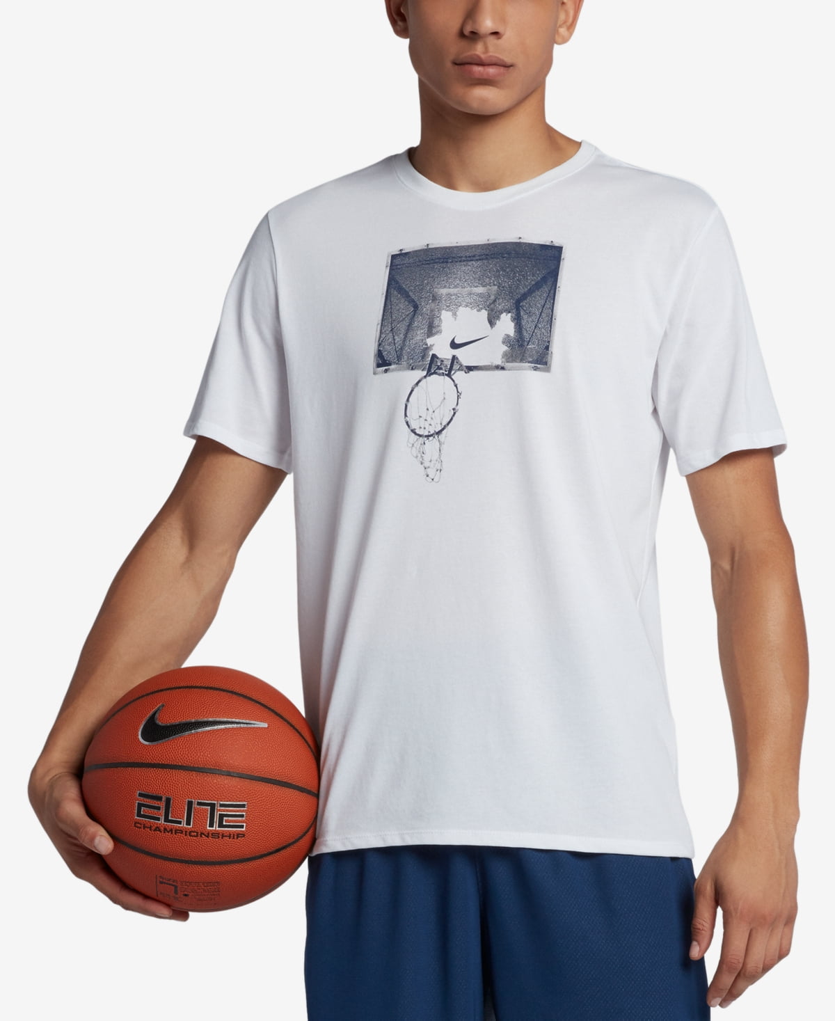 Nike - Mens T-Shirt Basketball Hoop Graphic Print Tee $25 XL - Walmart ...