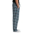 thumbnail image 2 of #followme Pajama Pants for Men 45915-10805-XXXL-SIOC (Navy Blue Plaid 100% Cotton Flannel, 3X-Large), 2 of 3