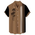 thumbnail image 1 of Men's Hawaiian Printed Button Short Sleeve Shirts Men's Casual Fashion Short Sleeve Shirts 3XL, 1 of 3