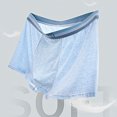 thumbnail image 5 of 4 Piece Boys Underwear Size 8 Toddler Breathable Soft Cotton Panties Stretch Lightweight Little Boy Boxers, Blue, 6XL, 5 of 7