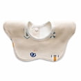 thumbnail image 3 of ZUARFY Baby Bib Round Petal Printed Cotton Saliva Towel 360 Degree Rotation Burp Cloth, 3 of 19