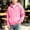 Hot Pink, variant on Spazoro Boys Zip Up Hoodie with Pockets, 100% Cotton Drawstring Long Sleeve Loose Fit Solid Color Full Zip Casual Hooded Sweatshirt Black Size 7-8