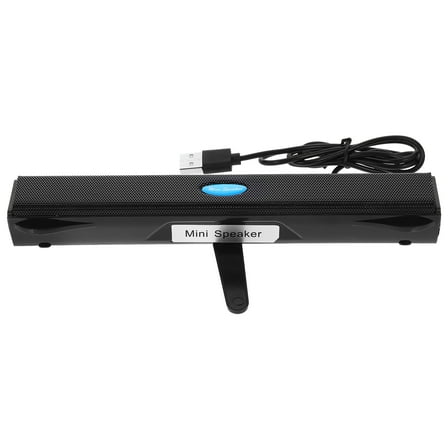 Sound Bar for TV, Phone, Tablet - Portable Audio System, Black