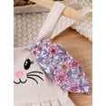 thumbnail image 6 of Biekopu Baby Girls Sleeveless Dress Summer Bunny Print A-Line Princess Dress for Beach Party Cute Clothes, 6 of 9