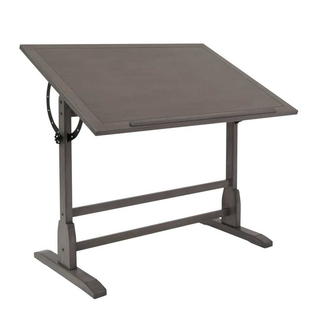 Studio Designs Vintage Solid Wood Drawing/Drafting Table with 42