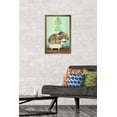 thumbnail image 2 of Keep Calm And Stay Fresh Wall Poster, 14.725" x 22.375", Framed, 2 of 3