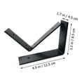 thumbnail image 2 of WHAMVOX  2 Pcs Shelf Holder Thickened Bracket Shelves Brackets Heavy, 2 of 8