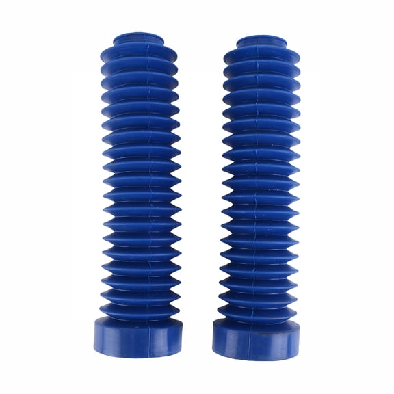 Molaner 2pcs Fork Boot Rubber Front Fork Shock Boot Damper Fit for Honda ATC250R 1985-1986 Blue Replaces 51611-HA2-003