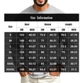 thumbnail image 3 of JoveMarine Mens T-Shirts Long Sleeve Raglan - Round Neck Casual Everyday Wear, Shirts for Men Classic Baseball Tee, Long Sleeve Shirts for Men for Casual,Light Brown L, 3 of 4