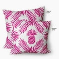 thumbnail image 3 of Simply Daisy 26" x 26" Tropical Purple Polyester Throw Pillow, 3 of 3