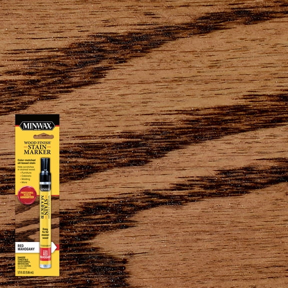 Minwax Wood Finish Stain Marker, Red Mahogany, .33 oz