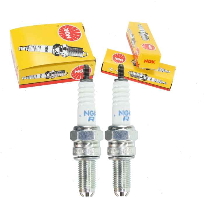 2 pc NGK 4548 Standard Spark Plugs for 09482-00410 4155 653 92070-1145 92070-1264 94701-00395 94701-00403 94703-00403 E3.38 G57C RG92DC U27ETR Ignition Wire Secondary
