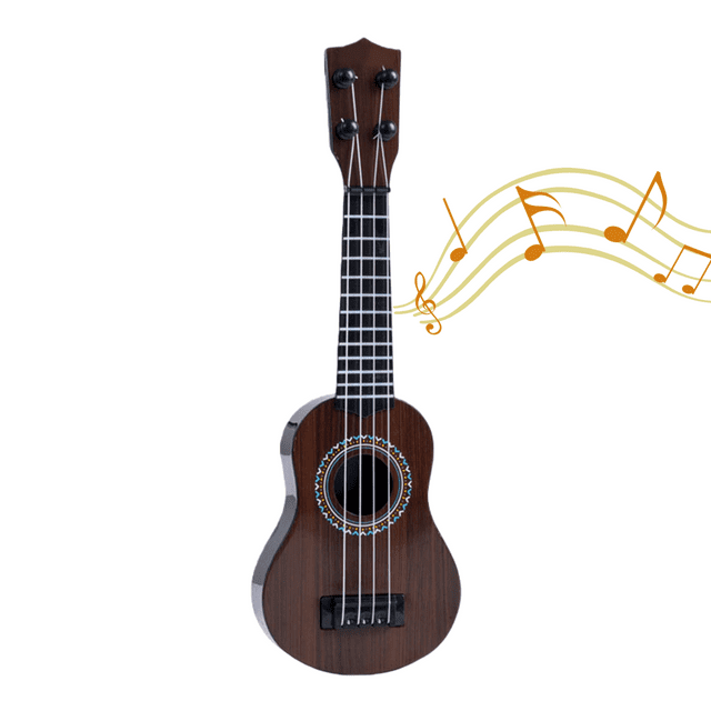 EazyTech Kit Ukulélé Débutant pour Enfants avec Chevilles Ajustables, Instrument de Musique à 4 Cordes Jouet Éducatif pour 3 Ans et Plus, Inclut Plectre et Partitions, Guitare Portable pour Apprentissage Précoce et Idées Cadeaux