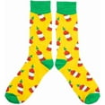 thumbnail image 4 of Taco Theme Mens' Tacos Jalapenos Hot Sauce 3 Pair Crew Box Set, 4 of 4
