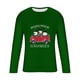 thumbnail image 4 of Blusas y camisas de manga larga y cuello redondo para hombre, informales, con estampado navideño, deportivas, de poliéster., 4 of 5