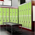 thumbnail image 5 of AdirOffice 72" Steel 2 Tier Large Metal Storage Locker w/2 Doors, Green, 5 of 7