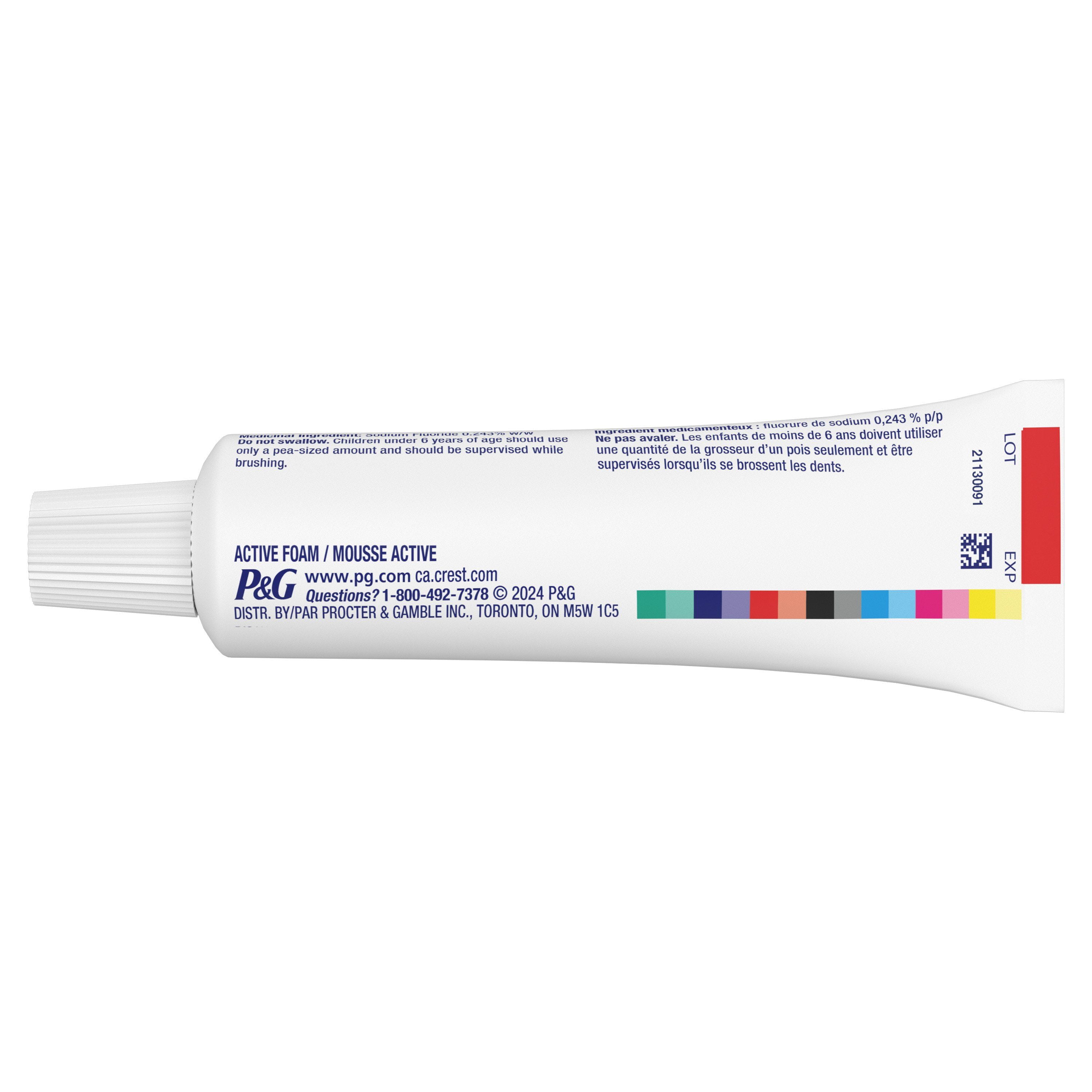 Dentifrice Crest blanchissant plus Scope, Menthe fraîcheur, 50mL