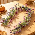 thumbnail image 3 of HWRETIE Artificial Flower Vines,Simulation Purple Vines for Restaurant Summer Decoration, 3 of 6