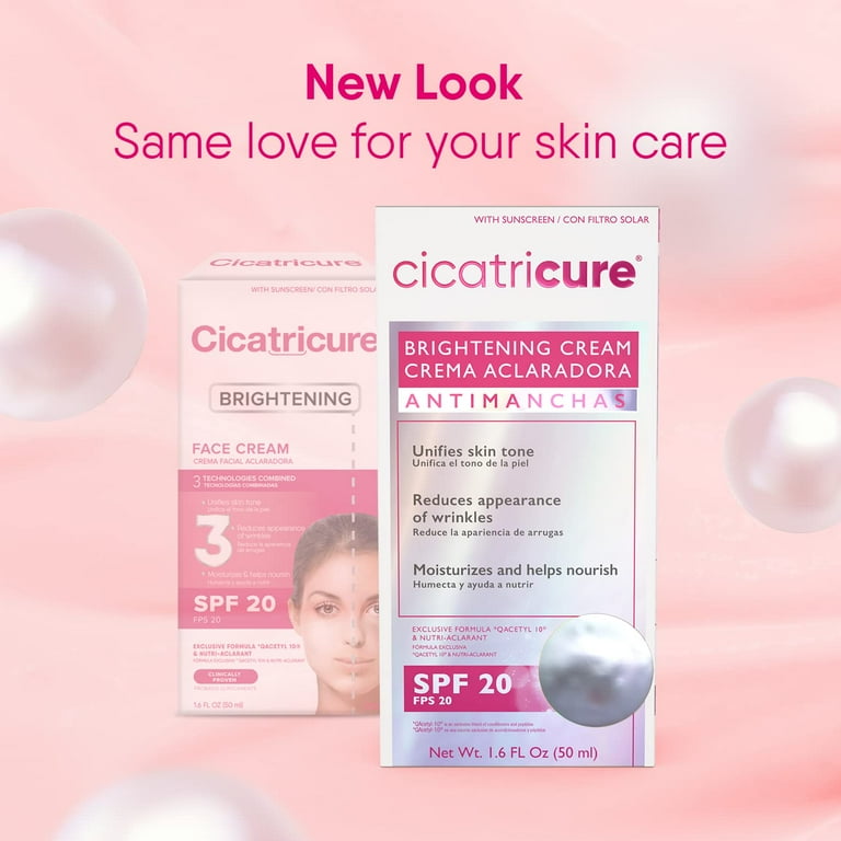 Cicatricure Brightening Face Cream with Qacetyl and Nutri Cicatricure Brightening Face Cream with Qacetyl and Nutri