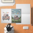 thumbnail image 4 of Happy Easter English Springer Spaniel American Flag Truck 5x7in Folded Greeting Card Springers Dog Lover Gifts Single Note Card with Envelope - 03001, 4 of 5