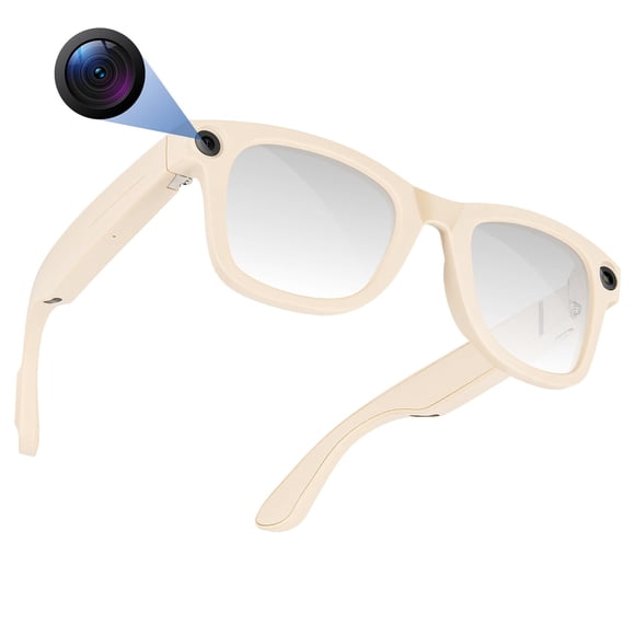 Gafas inteligentes AI NILUTO actualizadas con cámara 8MP HD1080P