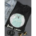 thumbnail image 3 of Cute Koala Reading Book Lover T-Shirt Women -Image by Shutterstock, Female Large, 3 of 4