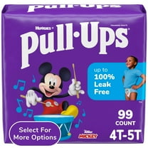 Pull-Ups Boys' Potty Training Pants, 4T-5T (38-50 lbs), 99 Count (Select for More)