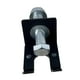 thumbnail image 5 of Soporte para barra de pesas, colgador para rack de potencia para barra de curl con orificio de 18 mm para fitness Negro, 5 of 9