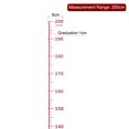 thumbnail image 2 of Unique Bargains Growth Chart 200cm Metric Height Chart Ruler Wall Decor with Marker Pen, Purple Red, 2 of 6