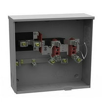 Milbank U1980-O 1 Phase Ringless Meter Socket 4 Jaw 1 Position 200 Amp