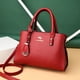 thumbnail image 4 of Bolso grande de cuero suave de moda, bolso de hombro, bolso para mamá de mediana edad, bolso de mano para mujer, 4 of 6
