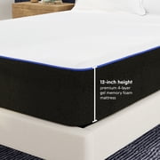 Vibe 12 Full, Luxury Super Cooling Gel Memory Foam Mattress