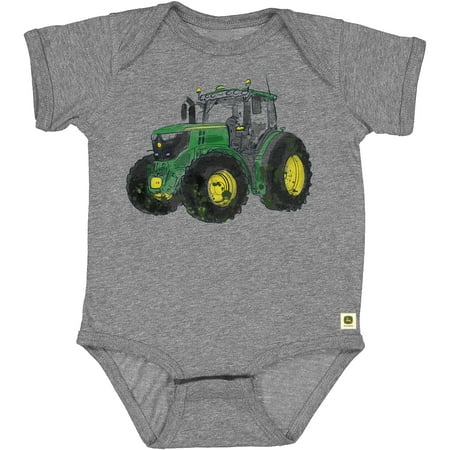 

John Deere DGT Watercolor Tractor Bodysuit 12M - LP82513