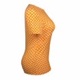 thumbnail image 4 of Blusa George Talla CH Cuello Ojal Naranja, 4 of 4