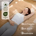 thumbnail image 5 of Zonli Japanese Floor Futon Mattress, 2.5" Cotton Folding Tatami Pad, Full 75"x54", Burro, 5 of 9