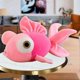 thumbnail image 3 of 13.8" Goldfish Stuffed Animal Soft Cute Fish Plush Pillow Toy Gift for Girls,Pink, 3 of 5