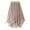 Beige, variant on Landzoo One Women's A Line Fairy Elastic Waist Tulle Midi Skirt High Waist Skirts Mesh Dress Solid Color Irregular Yarn Skirt Beautiful Casual Women's Skirt
