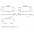 thumbnail image 2 of Balatas Delanteras marca brembo para Chevrolet Captiva Sport Base 2008-2015, 2 of 5