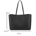 thumbnail image 2 of MUSOIE Tote Bag for Women Vegan Leather Casual Work Bag Ladies Travel Crossbody Purse, 2 of 4
