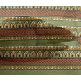 thumbnail image 4 of oneOone Viscose Chiffon Fabric Ethnic Block Printed Fabric 1 Yard 42 Inch Wide, 4 of 4