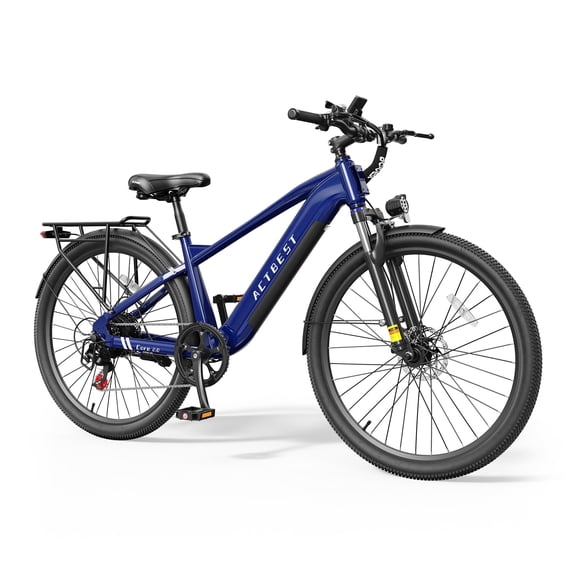 Actbest Core 2.0 26" Electric Bike for Adults, 500W Motor, 48V 10.4Ah, 500Wh Removable Battery, Cadence Sensor, Front Suspension,Lightweight Ebike, 7-Speed, Cruiser Ebike for Woman