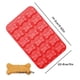 thumbnail image 3 of 5 Pcs Silicone Chocolate Candy Molds, Puppy Paw & Bone Non-Stick Baking Molds Ice Cube Trays, 3 of 4