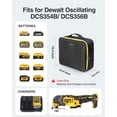 thumbnail image 2 of Estuche rígido Luxtude para herramientas DEWALT 20V MAX XR, 2 of 7