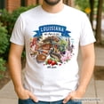 thumbnail image 5 of Artistic Louisiana State Themes and Landmarks T-Shirt, Tee for History and Travel Lovers, 5 of 7