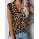 thumbnail image 2 of Camiseta sin mangas con cuello Halter para mujer, tops de encaje de ganchillo con cuello en V, camisola suelta con tiras, camiseta, lavable a máquina, mangas con ribete de encaje, sin mangas Adepaton WMXL-43-27, 2 of 4