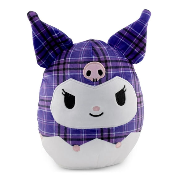 Sanrio Squishmallows 8 Inch Plush | Plaid Kuromi