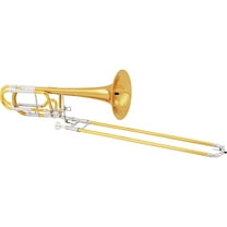 Conn Symphony 62HI Bass Trombone, Dual Indepedent Rotary Valves, Rose Brass Bell