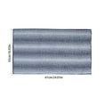 thumbnail image 2 of sruoe Bathroom Rugs, Bath Mat for Bathroom Floor 1pcs, Bath Mats for Bathroom Floor Non Slip Non Skid, Rectangular Polyester Floor Mat for Bath Door Household, Navy, 2 of 5