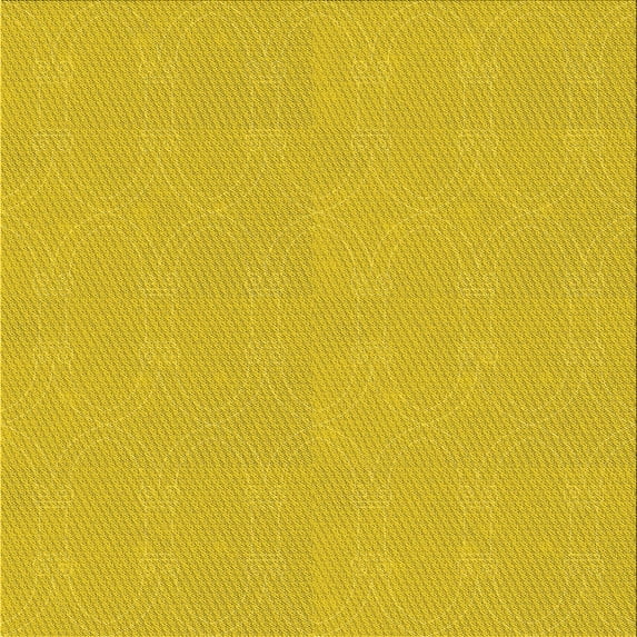 Ahgly Company Machine Washable Indoor Square Transitional Yellow Area Rugs, 7' Square